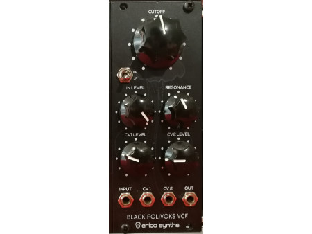 ERICA SYNTHS BLACK POLIVOKS VCF V2